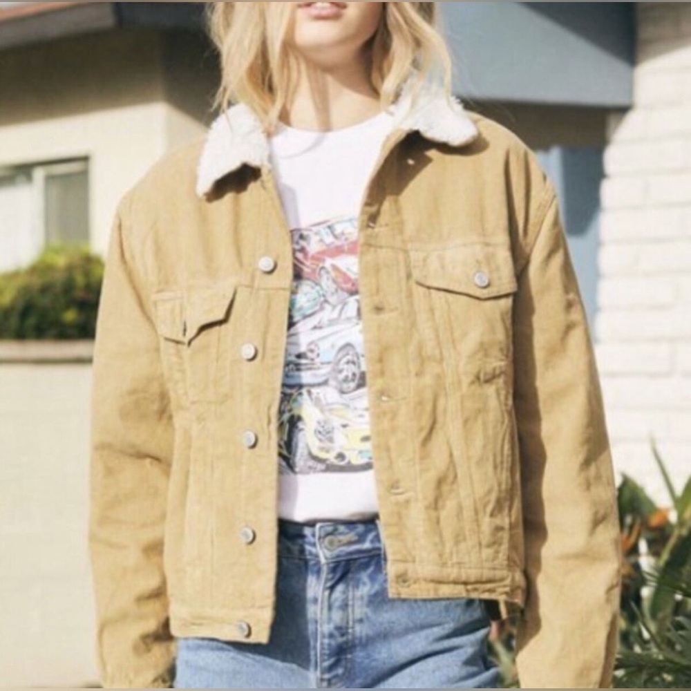 John Galt corduroy sherpa jacket 🧸🤎